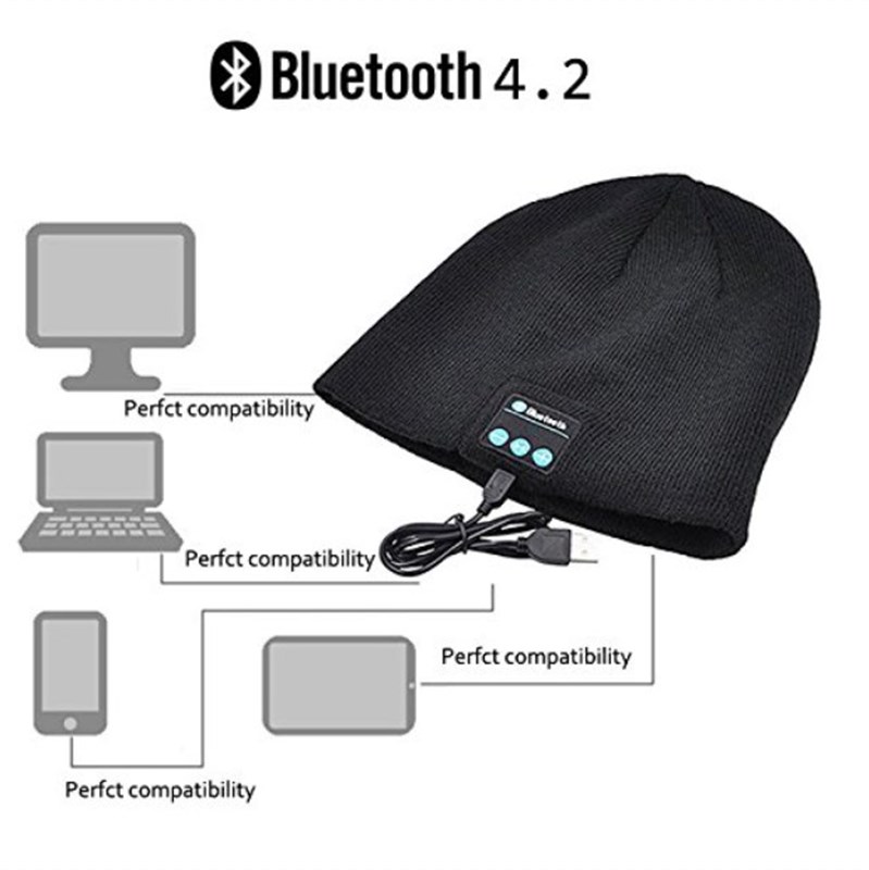 深圳耳机厂家推出——蓝牙帽子耳机