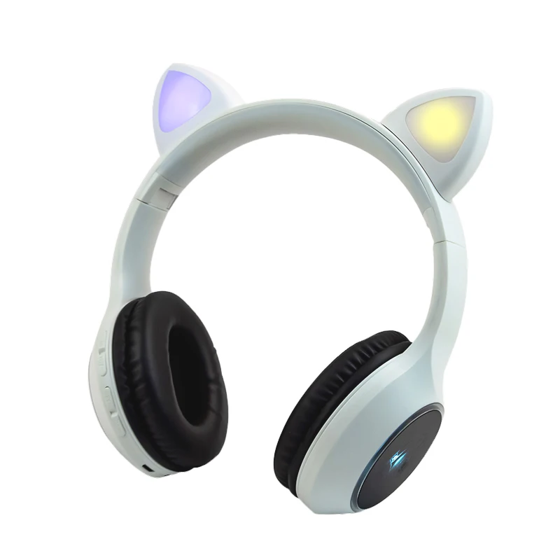 儿童头戴有线猫耳 耳机